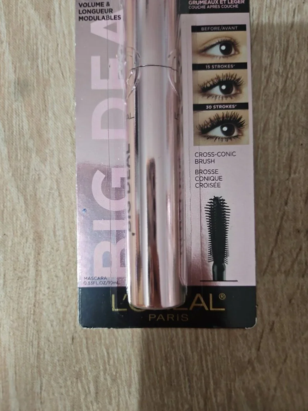 L'Oreal Paris Paradise Big Deal Mascara Volumizing Lengthening,  775 Blackest